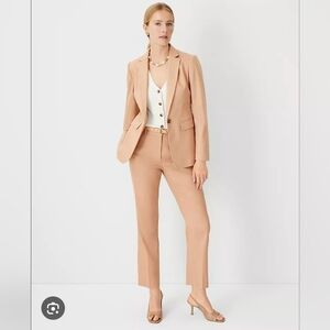 Ann Taylor The High Rise Pencil Pant In Linen Twill 12